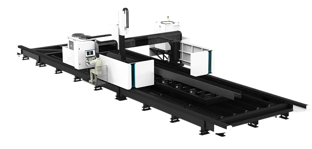 Станок лазерной резки TEKTON GM 3D-5 Axis 20 000 Вт (тавр, двутавр)