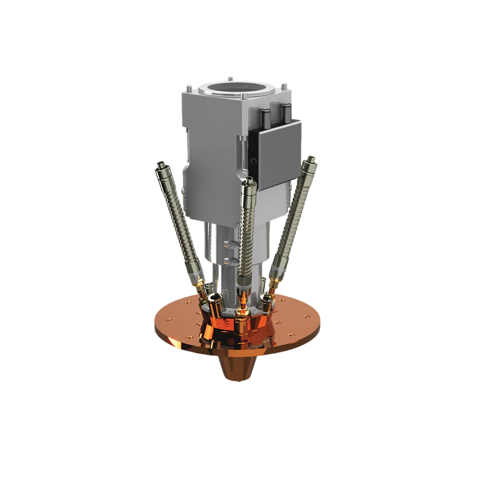 4-осевая сопловая насадка для порошковой лазерной наплавки VPG LaserOne