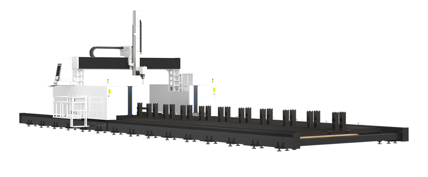 Станок лазерной резки TEKTON GM 3D-5 Axis 20 000 Вт (тавр, двутавр)