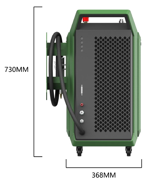 Интеллектуальный ручной лазерный сварочный аппарат TEKTON YLPS-Weld-3000-A