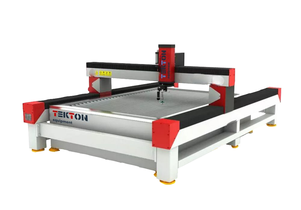 Трехосевой станок с ЧПУ для гидроабразивной резки твердых материалов Tekton 2040BA