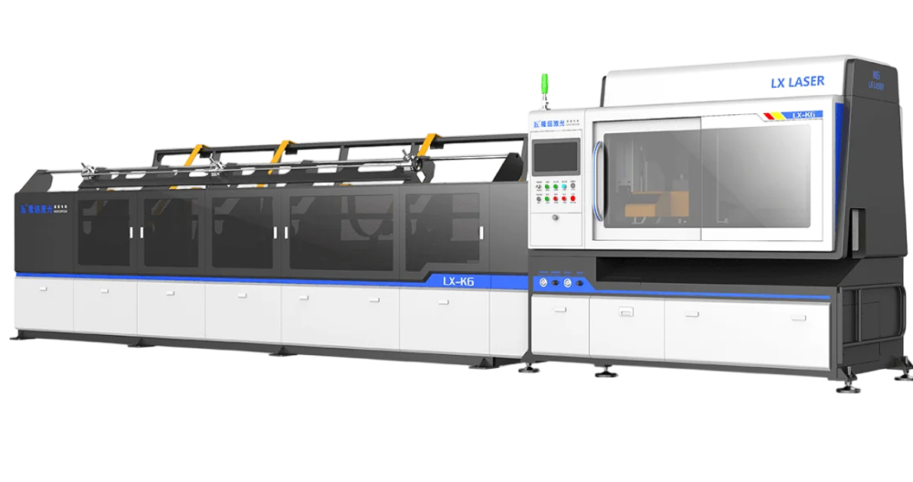 Полностью закрытый станок для лазерной резки труб с ЧПУ